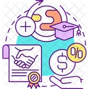 Enroll into internship program  Icône