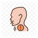 Enrouement Gorge Maladie Icon