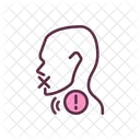 Enrouement Gorge Maladie Icon