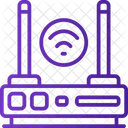 Enrutador Conexion Ciberespacio Icon