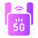 Enrutador 5G  Icono