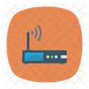 Inalambrico Dispositivo Modem Icono