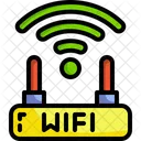 Enrutador Inalambrico Internet De Las Cosas Enrutador Wifi Icono