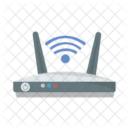 Router de wifi  Icono