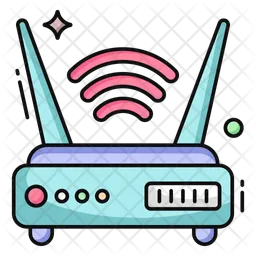 Router de wifi  Icono