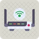 Router de wifi  Icono