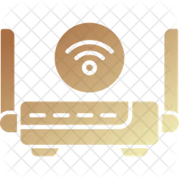 Router de wifi  Icono