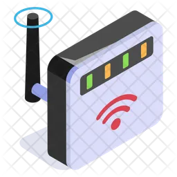 Router de wifi  Icono