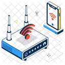 Enrutador Wifi Modem Enrutador Icon