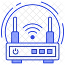 Enrutador Wifi Dispositivo De Internet Enrutador Inalambrico Icono