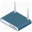 Enrutador Wifi Modem Dispositivo De Internet Icono