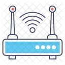 Enrutador Wifi Dispositivo De Internet Enrutador Inalambrico Icono