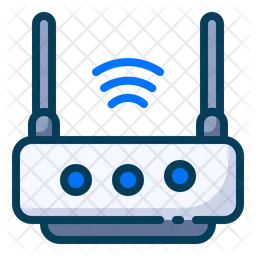 Router de wifi  Icono