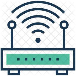 Router de wifi  Icono