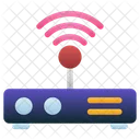 Enrutador Wifi Modem Wifi Senales Wifi Icon