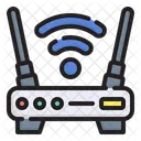 Router de wifi  Icono