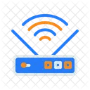 Enrutador Wifi Enrutador Inalambrico Dispositivo De Internet Icono