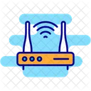 Router de wifi  Icono