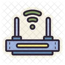 Enrutador Wifi Modem Enrutador Icono