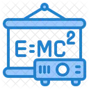 Ensenar Proyector Matematicas Icon