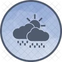 Ensolarado Chuva Clima Ícone