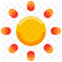 Ensolarado Brilho Dia Ícone