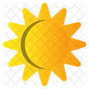 Ensolarado Clima Verao Ícone