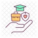 Ensure education and equal job  Icon