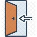 Enter Knob Door Icon