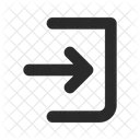 Enter Login Arrow Icon