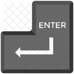 Enter key  Icon