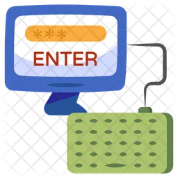 Enter Password  Icon