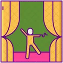 Entertainer Stage Perfomer Dancer Icon