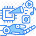 Entertainment Media Chip Icon