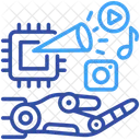 Entertainment Media Chip Icon