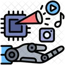 Entertainment Media Chip Icon