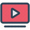 Video Play Streaming Icon