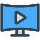 Video Play Streaming Icon