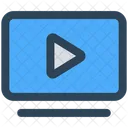 Video Play Streaming Icon