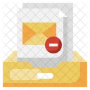 E-Mail entfernen  Symbol