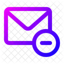 E-Mail entfernen  Symbol