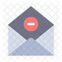 E-Mail entfernen  Symbol