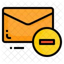 E-Mail entfernen  Symbol