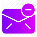 E-Mail entfernen  Symbol