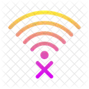 WLAN entfernen  Symbol