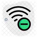 WLAN entfernen  Symbol