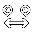 Distanz  Symbol