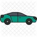 Icono De Sedan Coche De Cuatro Puertas Vehiculo Sedan Icono