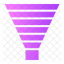 Entonnoir Statistiques Infographie Icône