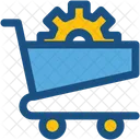 Compras Carrito Ajuste Icono